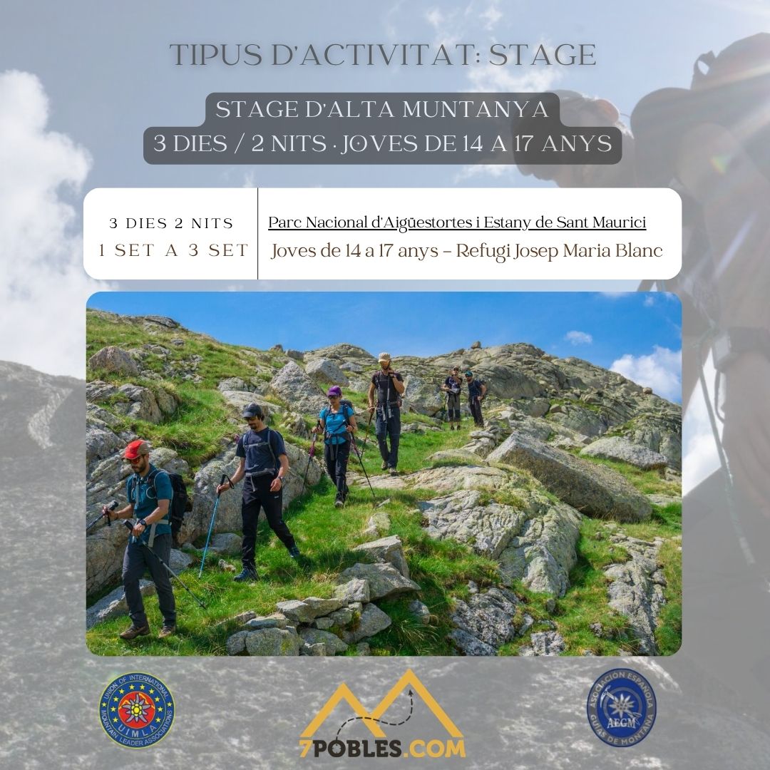 [:ca]Stage Alta Muntanya per joves de 14 a 17 anys[:]